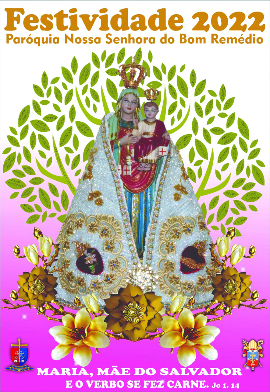 Paróquia do Bom Remédio divulga cartaz da festividade - Fundação Nazaré de Comunicação Paróquia do Bom Remédio divulga cartaz da festividade - Fundação Nazaré de Comunicação