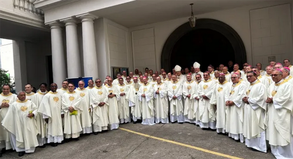 Participantes da 40ª Assembleia Geral Ordinária do Conselho Episcopal Latino-Americano e Caribenho (CELAM). | Crédito: CELAM. Participantes da 40ª Assembleia Geral Ordinária do Conselho Episcopal Latino-Americano e Caribenho (CELAM). | Crédito: CELAM.