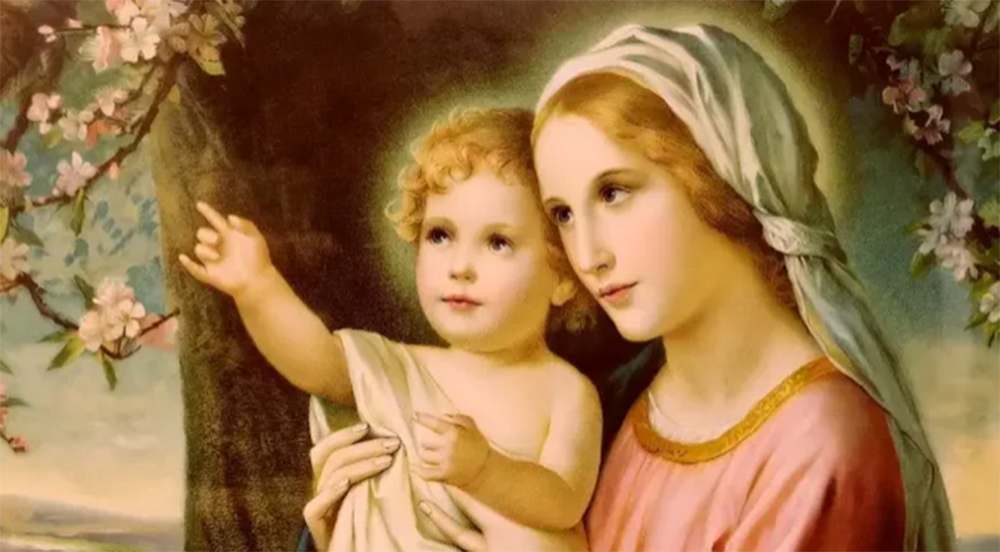 Dogmas marianos. A Virgem Maria e o Menino Jesus. Crédito: Pixabay. Dogmas marianos. A Virgem Maria e o Menino Jesus. Crédito: Pixabay.