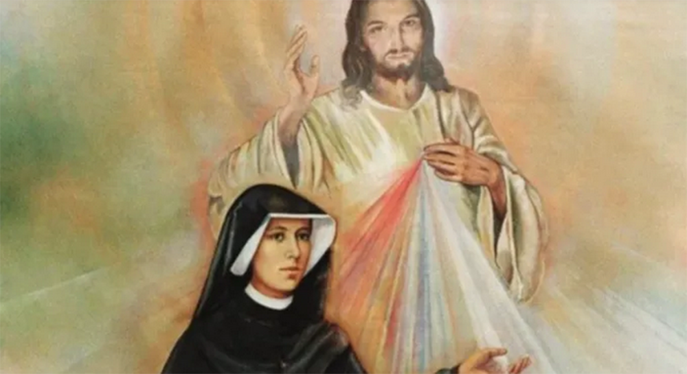 Santa Faustina Kowalska junto ao Senhor da Divina Misericórdia. | Vatican News Santa Faustina Kowalska junto ao Senhor da Divina Misericórdia. | Vatican News