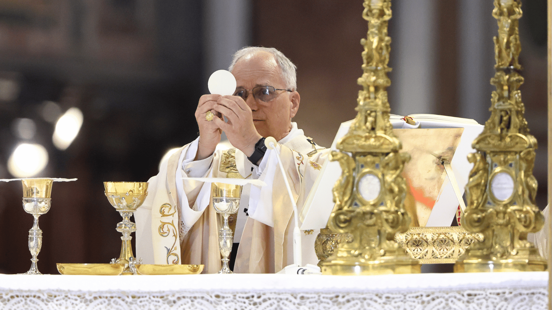 Papa durante celebração na Basílica de São João de Latrão no dia 25 de maio passado/ Foto: Catholic Press PhotoIPA/Sipa USA via Reuters Papa durante celebração na Basílica de São João de Latrão no dia 25 de maio passado/ Foto: Catholic Press PhotoIPA/Sipa USA via Reuters