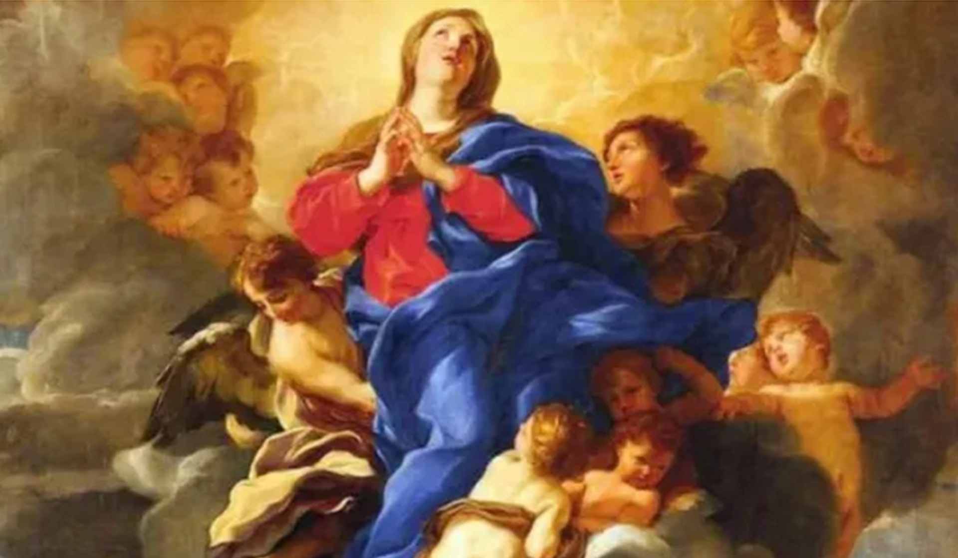 Assunção de Nossa Senhora, de Giovanni BattistaGaulli, Museu da Casa Brasileira, São Paulo (SP). | Giovanni BattistaGaulli, Domínio público, via WikimediaCommons Assunção de Nossa Senhora, de Giovanni BattistaGaulli, Museu da Casa Brasileira, São Paulo (SP). | Giovanni BattistaGaulli, Domínio público, via WikimediaCommons