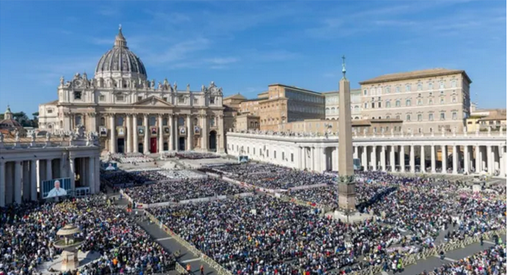Praça de São Pedro, no Vaticano. | Daniel Ibáñez/EWTN Praça de São Pedro, no Vaticano. | Daniel Ibáñez/EWTN