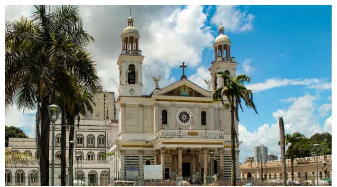 A basílica santuário de Nossa Senhora de Nazaré, em Belém (PA) | Shutterstock A basílica santuário de Nossa Senhora de Nazaré, em Belém (PA) | Shutterstock