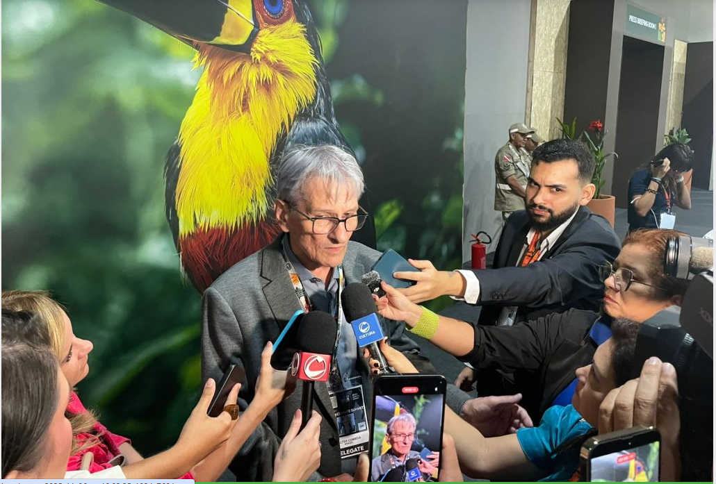 O Secretário Extraordinário da COP 30 elogiou a estrutura da histórica Cúpula do Clima de Belém | Crédito: Joyce Assunção O Secretário Extraordinário da COP 30 elogiou a estrutura da histórica Cúpula do Clima de Belém | Crédito: Joyce Assunção