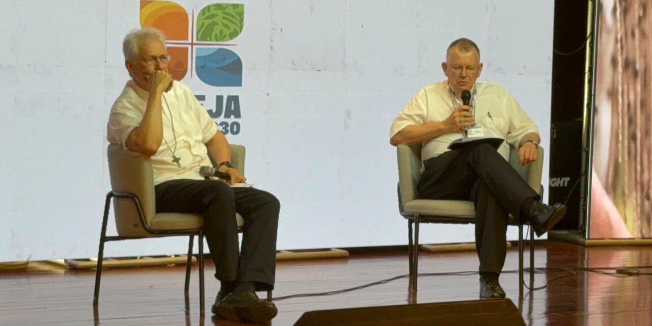 Dom Leonardo Steiner e Dom Jaime Spengler. Foto: Repam Brasil Dom Leonardo Steiner e Dom Jaime Spengler. Foto: Repam Brasil