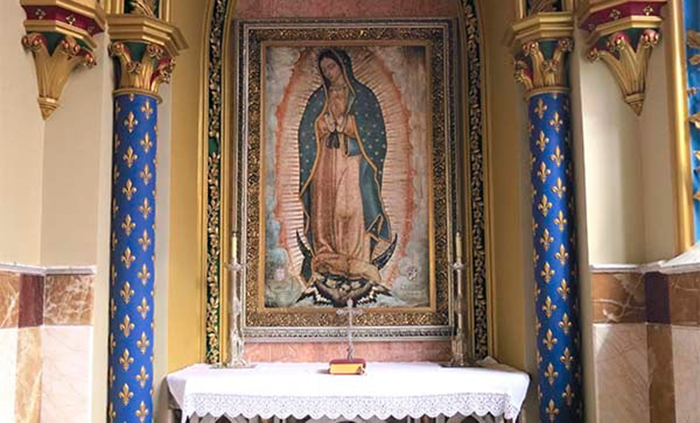 Capela de Nossa Senhora de Guadalupe – Basílica Nossa Senhora do Rosário, Caieiras (São Paulo). Foto: Javier Perez Beltran Capela de Nossa Senhora de Guadalupe – Basílica Nossa Senhora do Rosário, Caieiras (São Paulo). Foto: Javier Perez Beltran