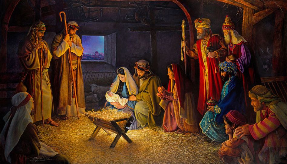 Nascimento de Jesus – Evangelho de S. Mateus: “...e continua dizendo que uns magos, vindos do Oriente, chegaram a Jerusalém perguntando onde havia nascido o “rei dos judeus”...(Mt 2,1; cf. Lc 2,1-7). Nascimento de Jesus – Evangelho de S. Mateus: “...e continua dizendo que uns magos, vindos do Oriente, chegaram a Jerusalém perguntando onde havia nascido o “rei dos judeus”...(Mt 2,1; cf. Lc 2,1-7).