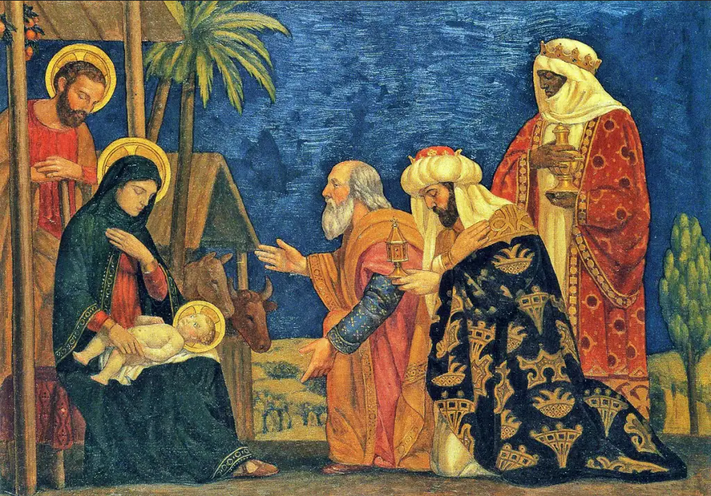 Os magos vêm do Oriente, ...traziam em sua bagagem três presentes – ouro, incenso e mirra. Os magos vêm do Oriente, ...traziam em sua bagagem três presentes – ouro, incenso e mirra.