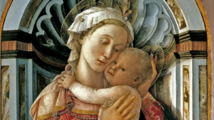 Madonna col Bambino (a Virgem e o Menino), de FilippoLippi