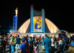 Novena de Nossa Senhora do Perpétuo Socorro, em Belém — Foto: João Moreira