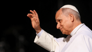 Papa Leão XIV em sua última viagem apostólica /Foto: REUTERS/Manon Cruz