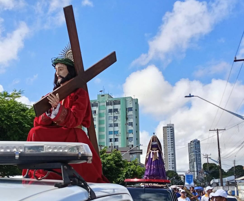 Procissão do Encontro. Foto: Pascom Catedral