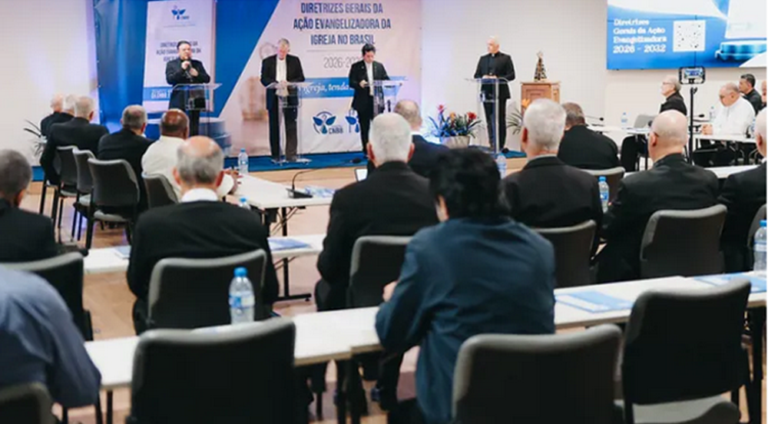 Lançamento das Diretrizes Gerais da Ação Evangelizadora da Igreja no Brasil (DGAE) 2026-2032. | Crédito: CNBB.