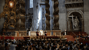 Papa Leão XIV durante Audiência Geral nesta quarta-feira, 26 / Foto: REUTERS/GuglielmoMangiapane